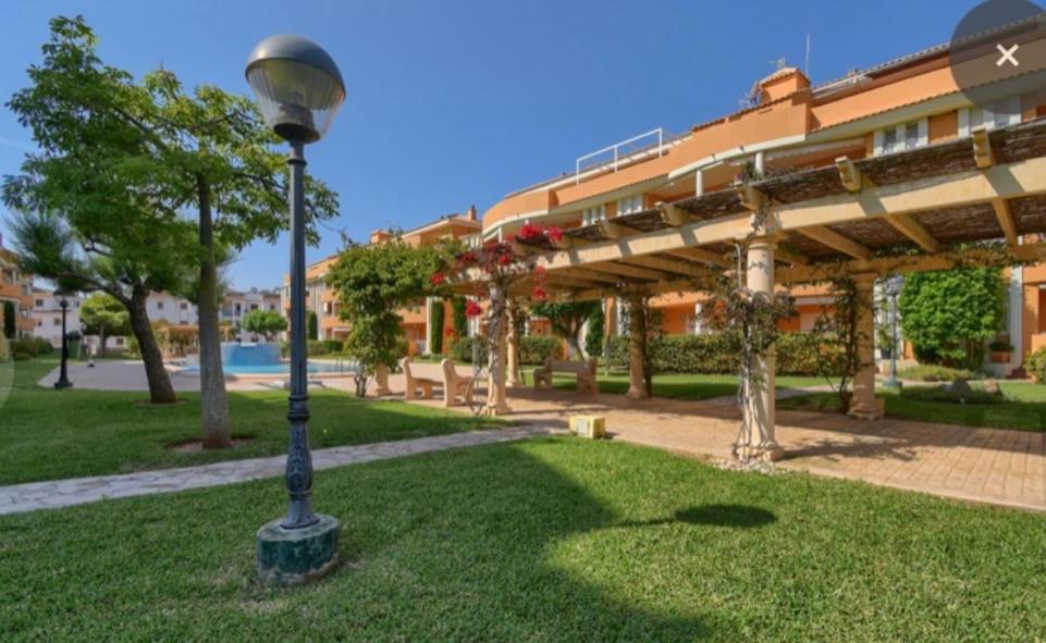 Elia-Apartment nur 3 Minuten zum Strand Dénia Exterior foto