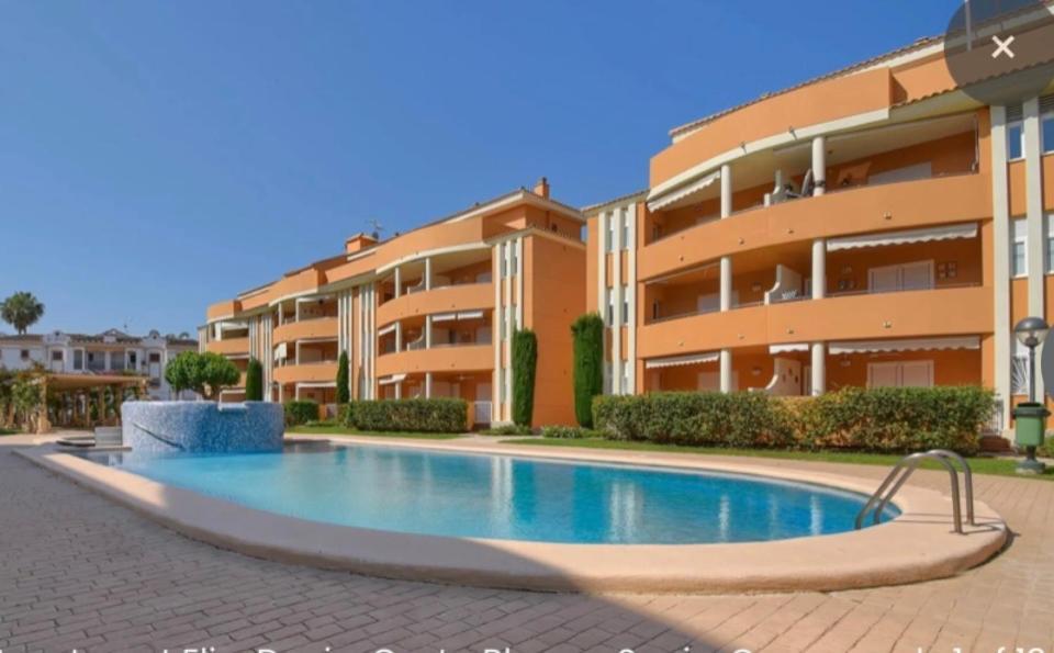 Elia-Apartment nur 3 Minuten zum Strand Dénia Exterior foto